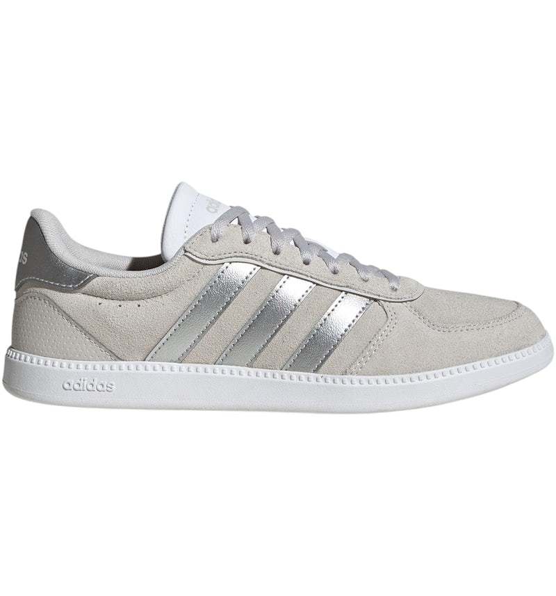 adidas Breaknet Sleek Grey One Silver Metallic White (Women's) - JQ8267 - US adidas Breaknet Sleek Grey One Silver Metallic White (Women's) - JQ8267 - US