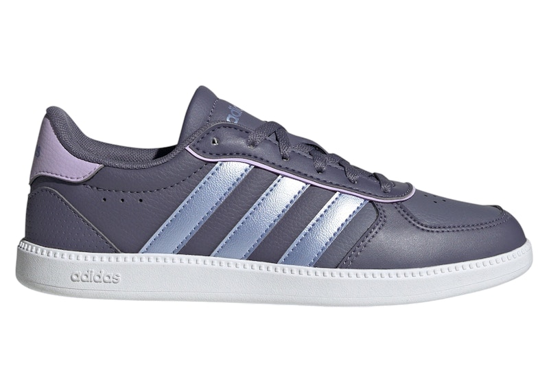 Pre-owned Adidas Originals Breaknet Sleek Sneakers In Preloved Violet/blue Spark Met./powder Plum