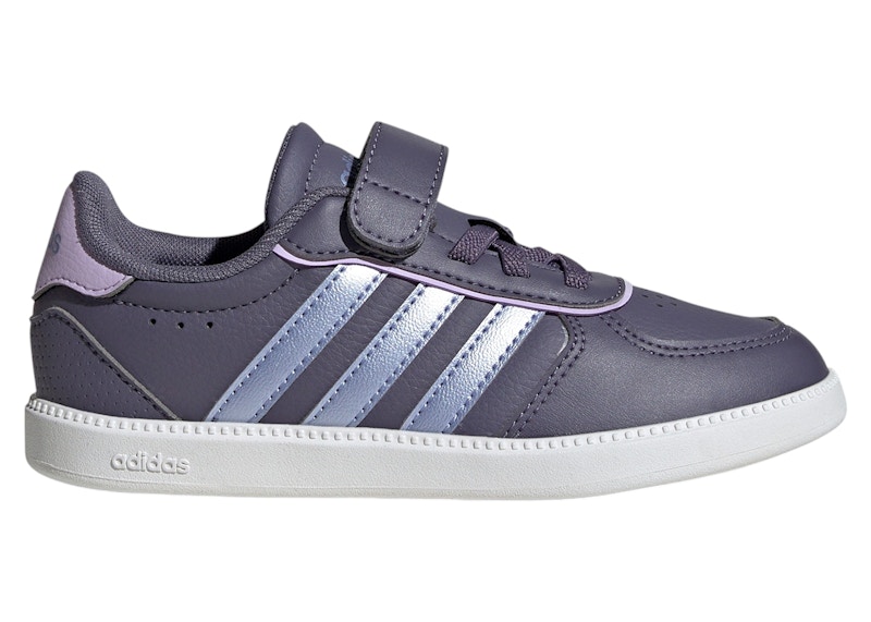 Pre-owned Adidas Originals Breaknet Sleek Sneakers In Preloved Violet/blue Spark Met./powder Plum