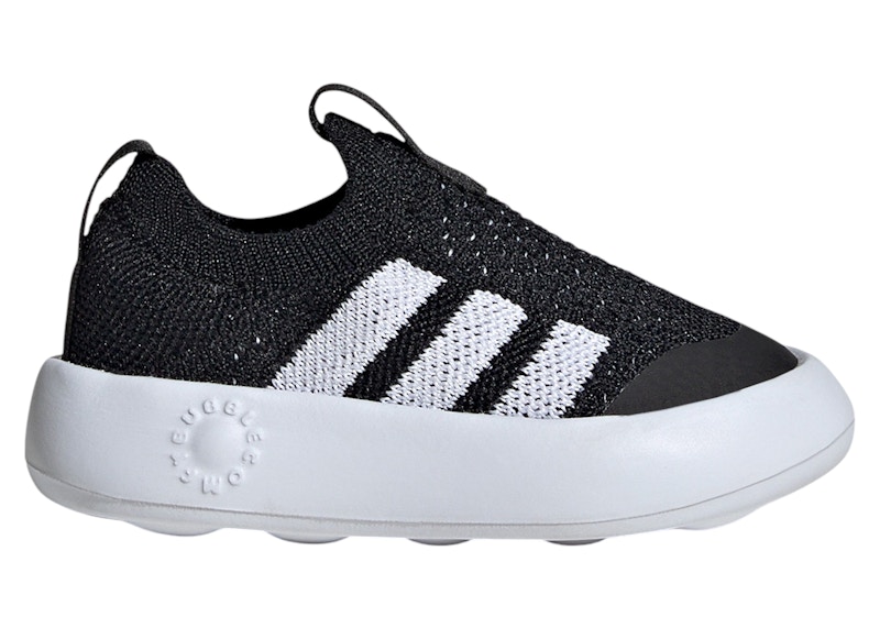 Pre-owned Adidas Originals Bubblecomfy Sneakers In Core Black/cloud White
