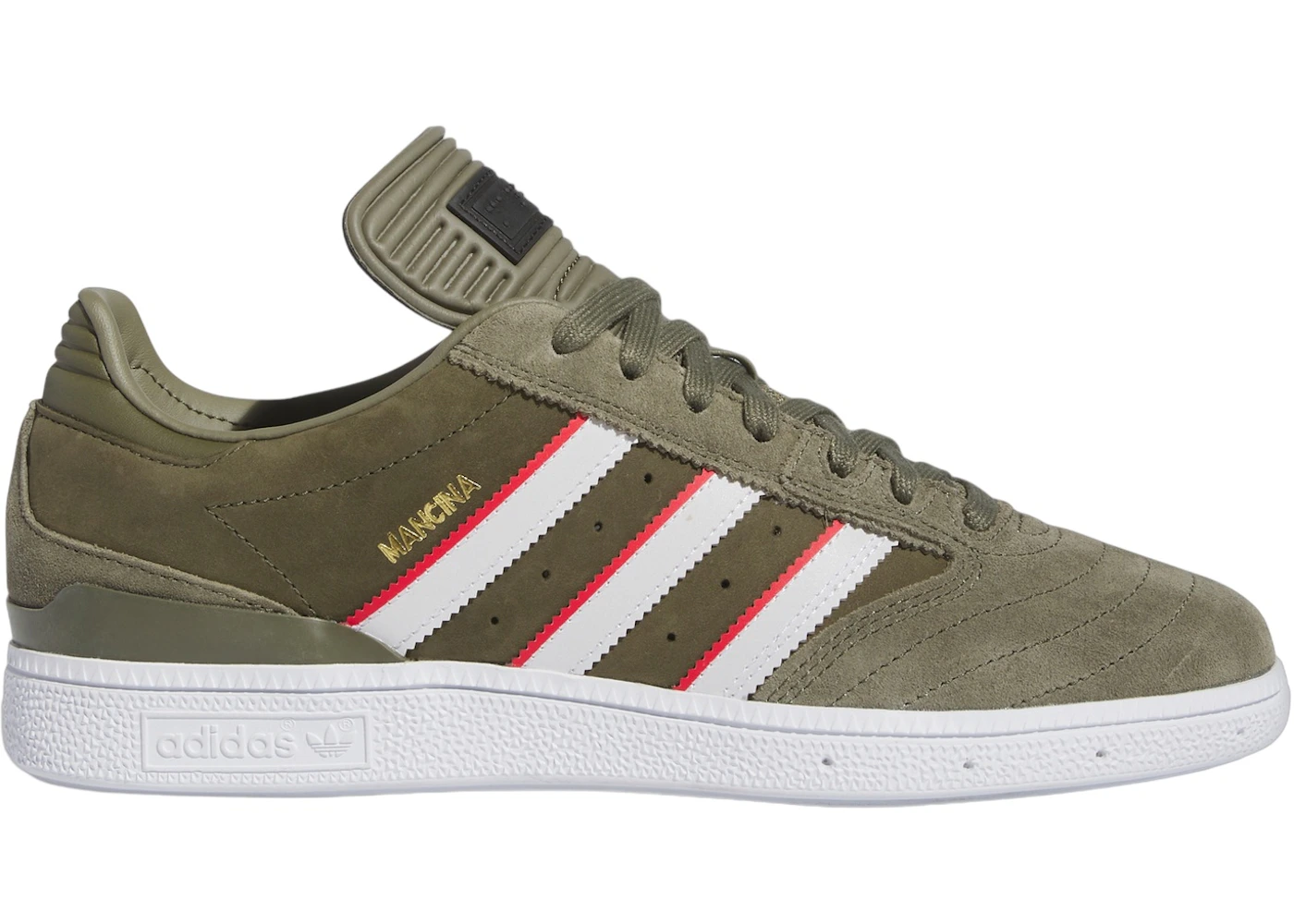 adidas Busenitz Verde oliva Strata Rojo Cloud Blanco Hombre