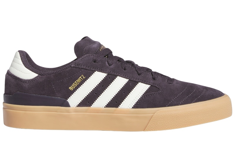 adidas Busenitz Vulc II Aurora Black Off White Gum Men's IF2093 US