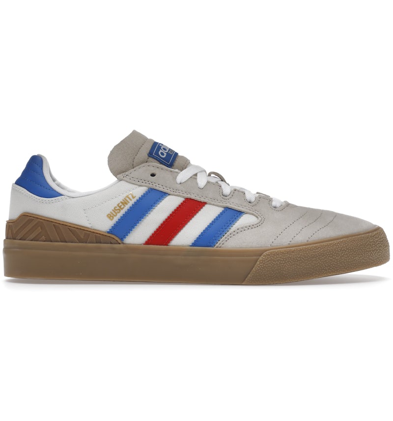 adidas Busenitz Vulc II Bliss Blue Bird Red Gum Men s H04886 US