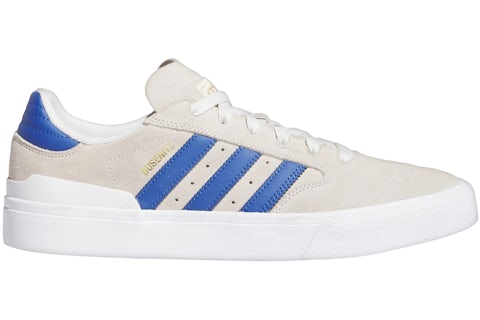 adidas Busenitz Vulc II Crystal White Royal Blue Gold Metallic