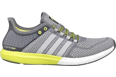 adidas CC Cosmic Boost Grey Fluorescent Yellow Hombre B44082 US