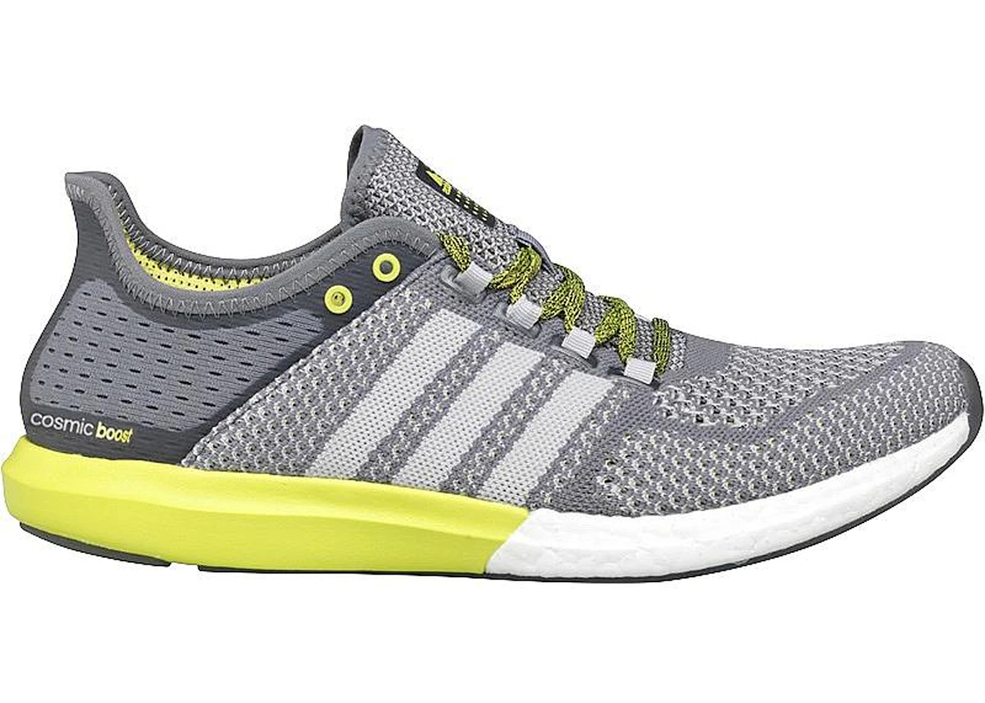 adidas CC Cosmic Boost Grey Fluorescent Yellow Herren B44082 DE