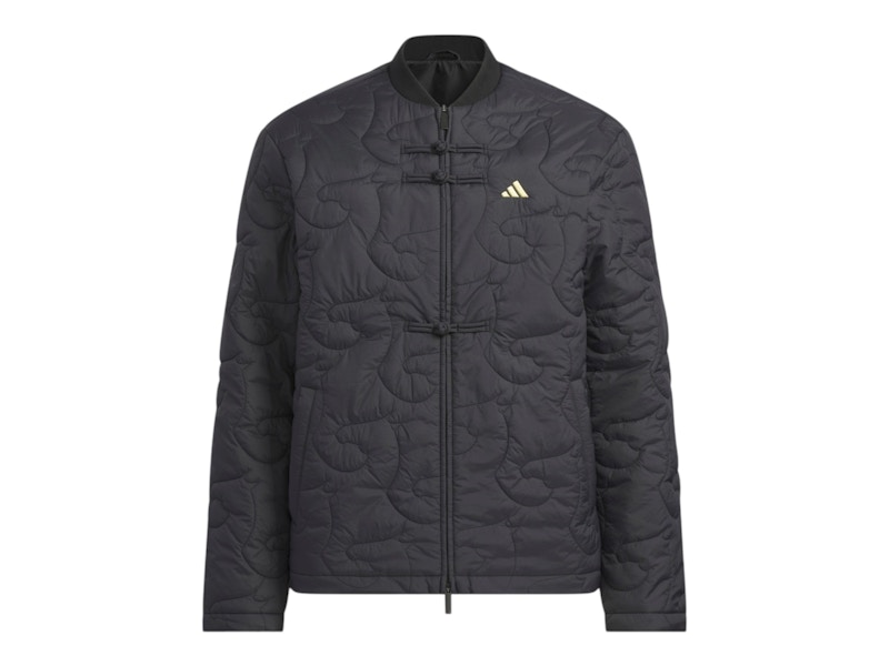 adidas CNY Modern Padded Chinese Style Jacket (Asian Sizing) Black
