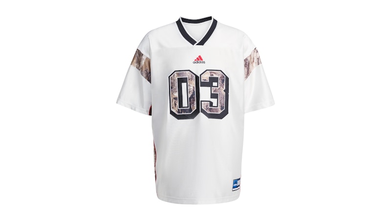 adidas Camo Jersey Core White