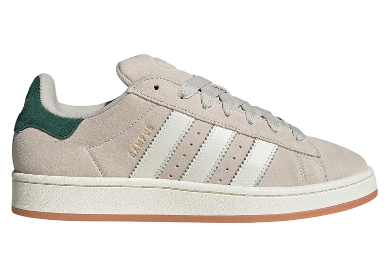 adidas Campus 00s Alumina Off White Collegiate Green - JS3786