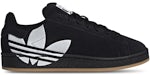 Logo oversize adidas Campus 00s in gomma nera