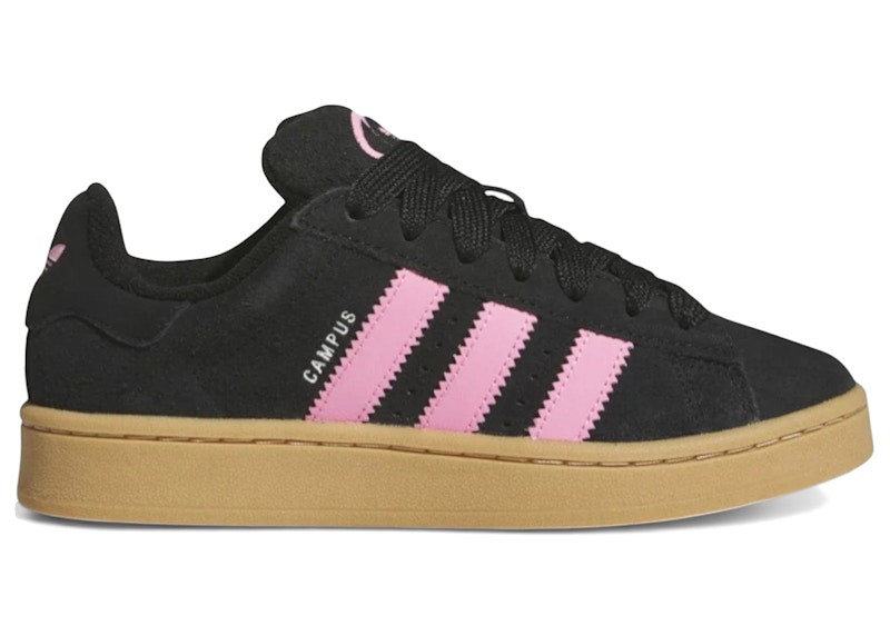 adidas gazelle silver green womens Vintage Adidas Campus 00s – Black/True Pink/White (Used, UK 8 / EU 42) –  weighnpayclothingstore
