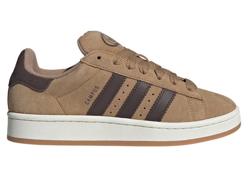 adidas Campus 00s Camp Cardboard Off White Dark Brown (Women's) - JQ8289