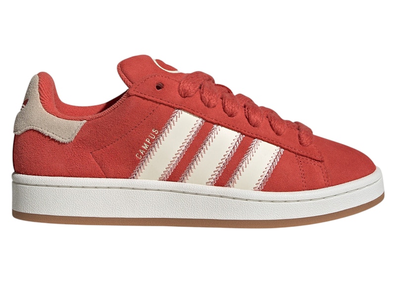 Pre-owned Adidas Originals Campus 00s Camp (women's) Sneakers In Crew Red/cream White/core White