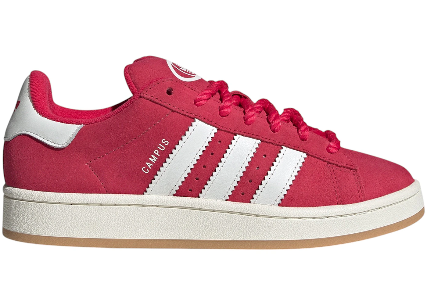 adidas Campus 00s Camp Ruby Red Core White Gum (Women's) - JP6190 - US