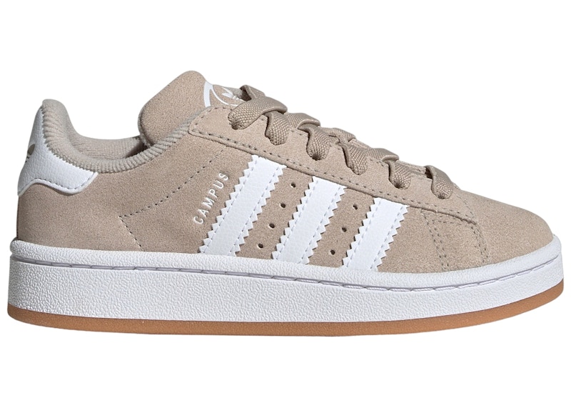 adidas Campus 00s Camp Wonder Beige Cloud White Gum PS JI4462 US