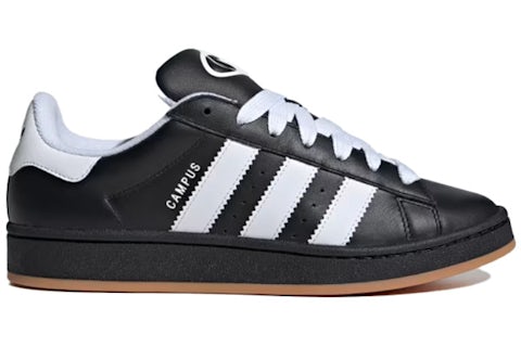 adidas Campus 00s Core Black Cloud White Gum Men's - JH5597 - US adidas Campus 00s Core Black Cloud White Gum Men's - JH5597 - US