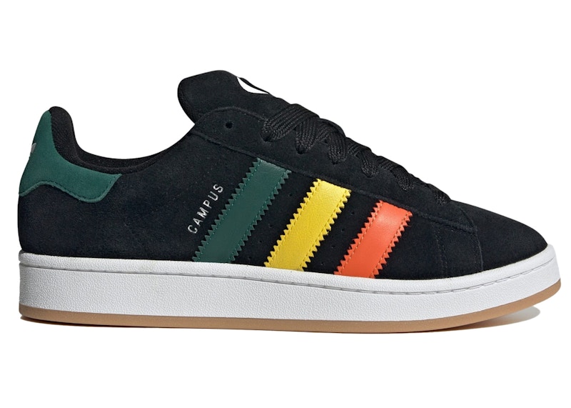 adidas Campus 00s Core Black Yellow Orange Men s II0035 US