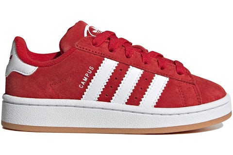 adidas Campus 00s Elastic Better Scarlet Cloud White (PS) - JI4329 - US adidas Campus 00s Elastic Better Scarlet Cloud White (PS) - JI4329 - US