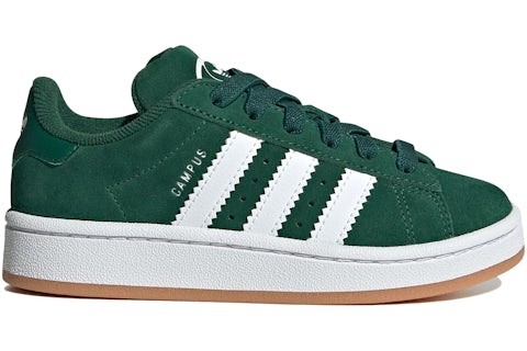 adidas Campus 00s Elastic Dark Green Cloud White (PS) - JI4332 - US adidas Campus 00s Elastic Dark Green Cloud White (PS) - JI4332 - US