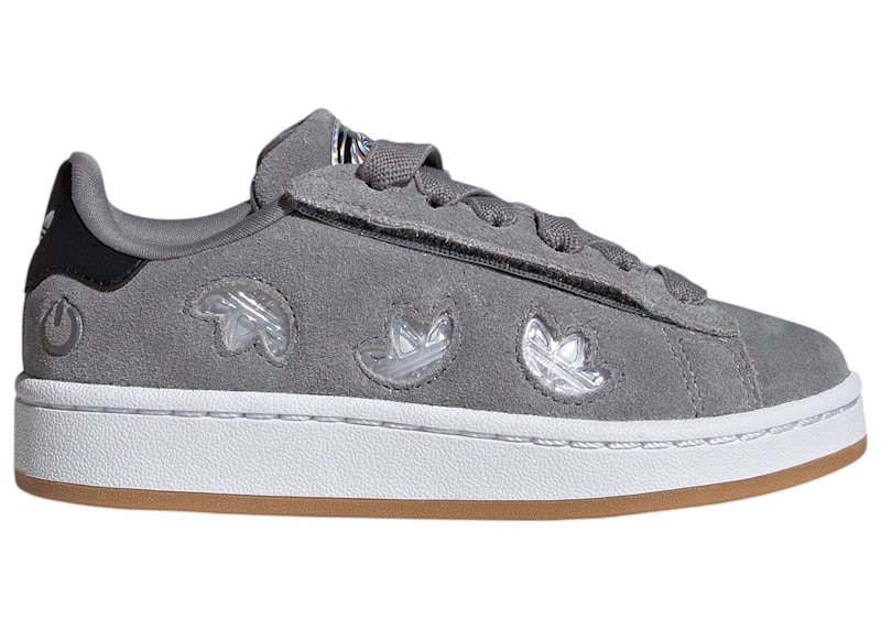 Adidas Campus 00s LED Lights Comfort Closure Sneakers in Grey Three/Cloud White