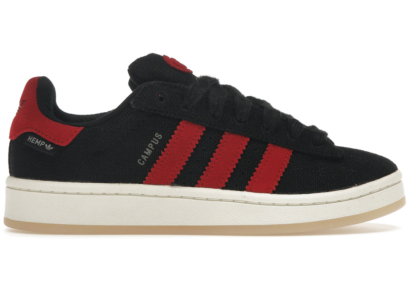 adidas Campus 00s TKO en negro y rojo Hombre HP6539 ES