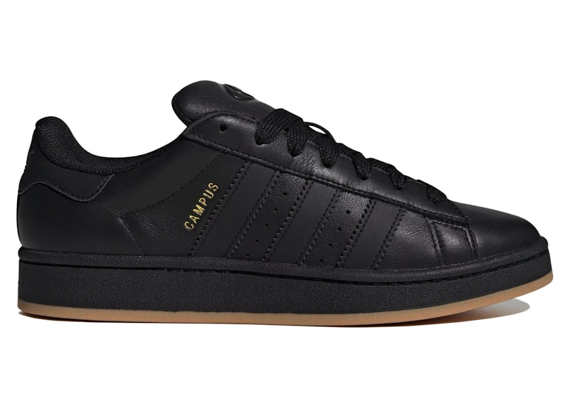 adidas Campus 00s Triple Black Gum Men's - JP9995 - US