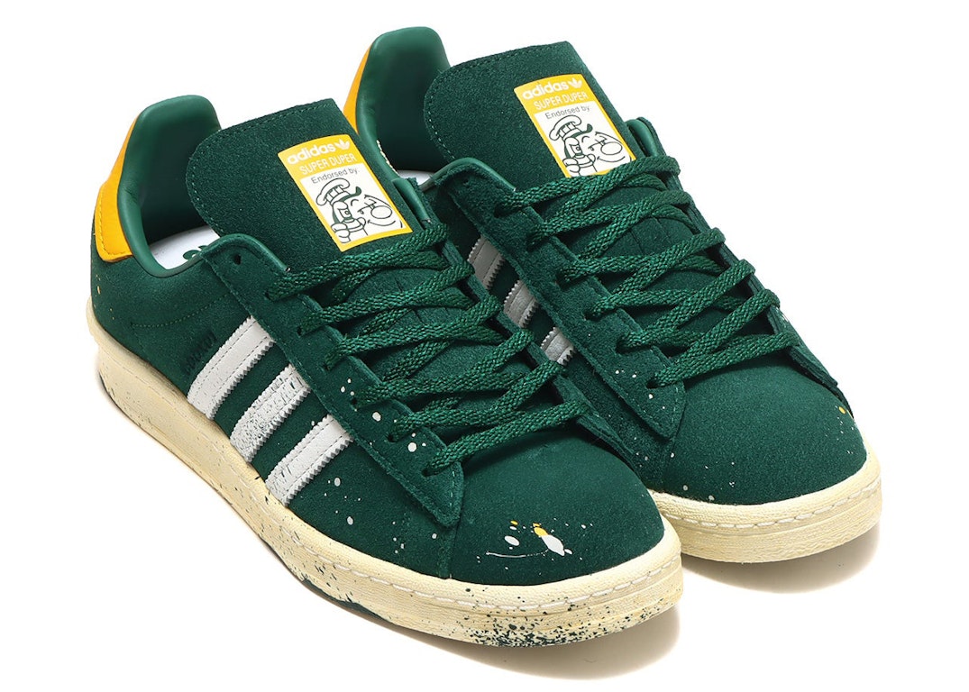 Pre-owned Adidas Originals Adidas Campus 80s Cook Green In Green/white/cream