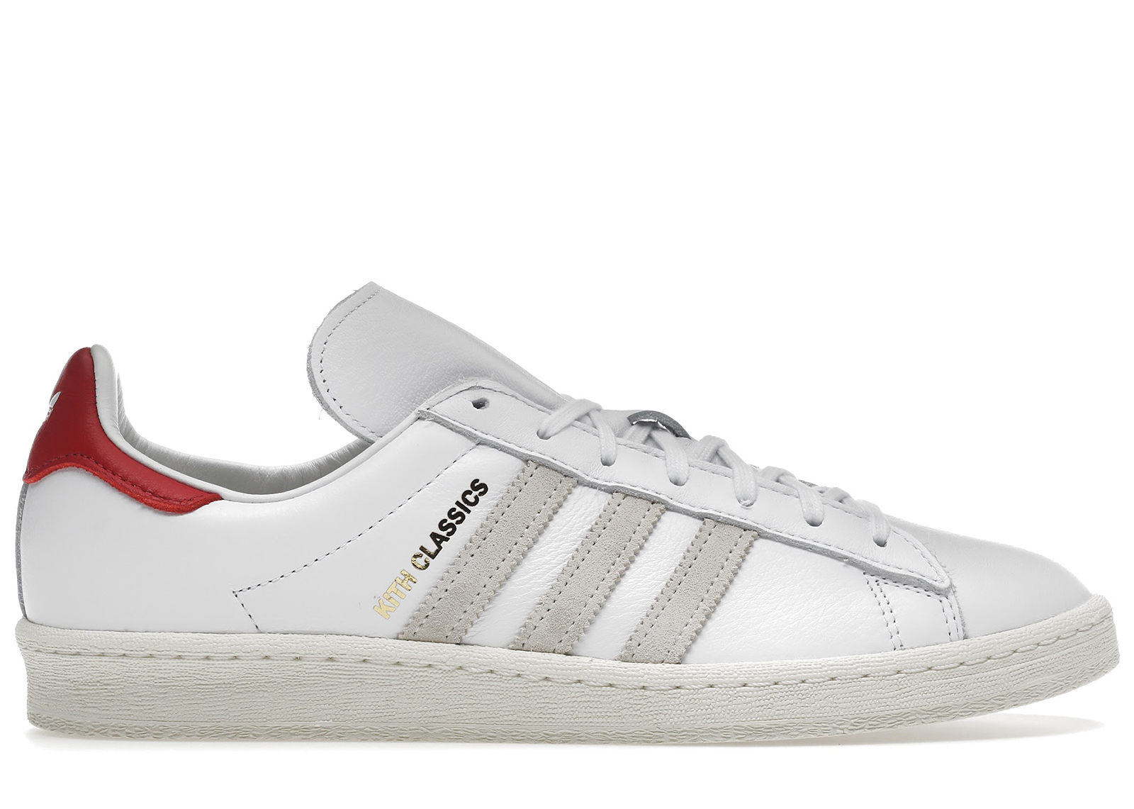 adidas Campus 80s Kith Classics White Red Men's - GY2542 - US