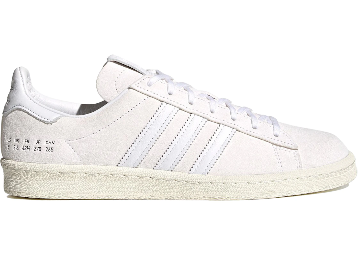 adidas Campus 80s Premium Size Tag Off White Men's - FY5467 - US adidas Campus 80s Premium Size Tag Off White Men's - FY5467 - US