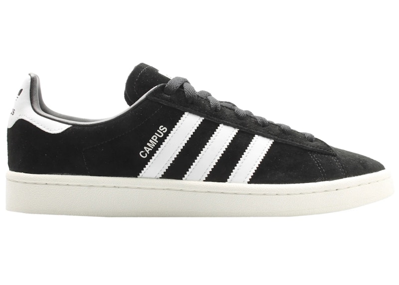 adidas campus black and white