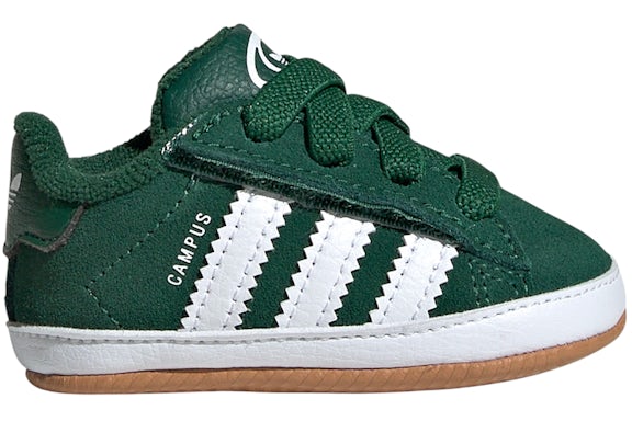 adidas Campus Crib Camp Dunkelgrün Cloud White Gum (Krippe)
