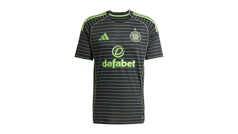 Celtic FC adidas シャツ Sサイズ 黒/緑 Adidas Celtic FC 22/23 Fourth Jersey Green Aeroready IC1500