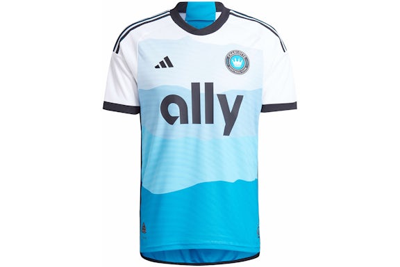 adidas Charlotte FC 24/25 Home Authentic Jersey Sharp Blue/White