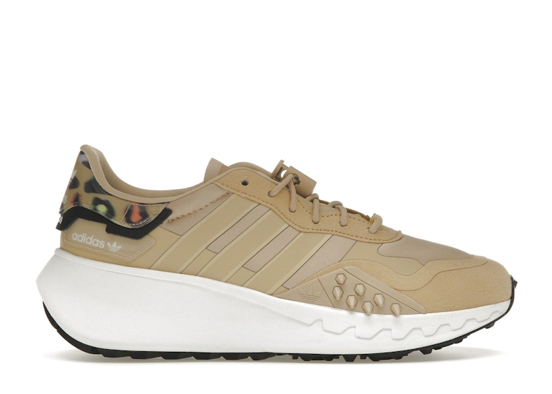 Pre-owned Adidas Originals Choigo Animal Print (women's) Sneakers In Pale Nude/core Black In Multi