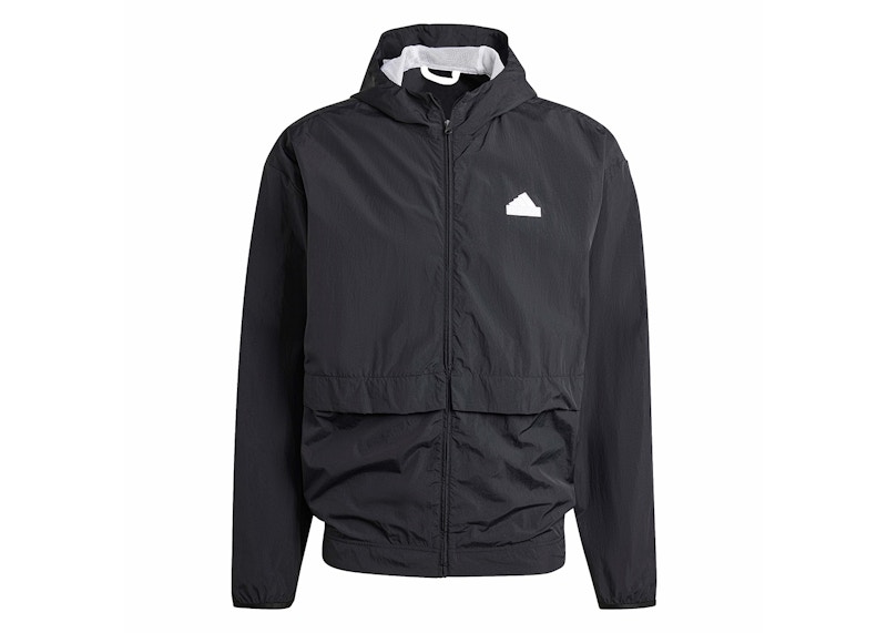 adidas City Escape Full-Zip Hoodie Black Men's - SS24 - US