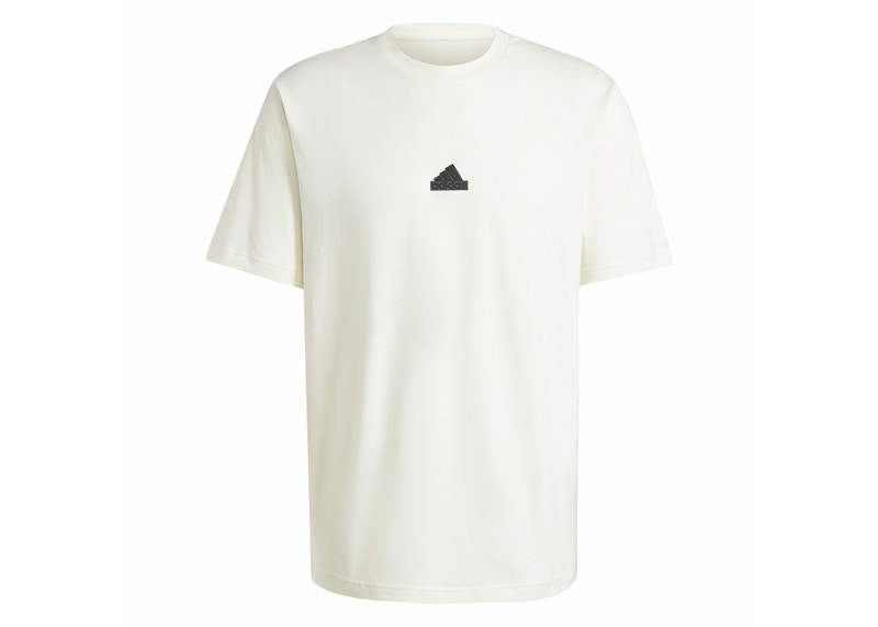 Pre-owned Adidas Originals Men's Adidas City Escape Graphic Tee Shirt In Off White