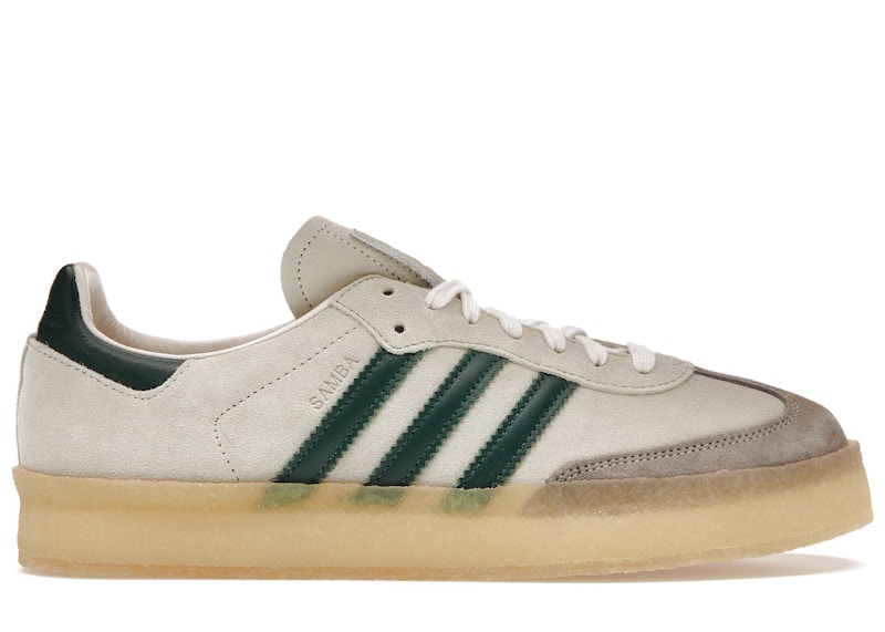 White and hot sale green sambas