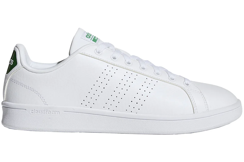Adidas cloudfoam advantage men's white best sale