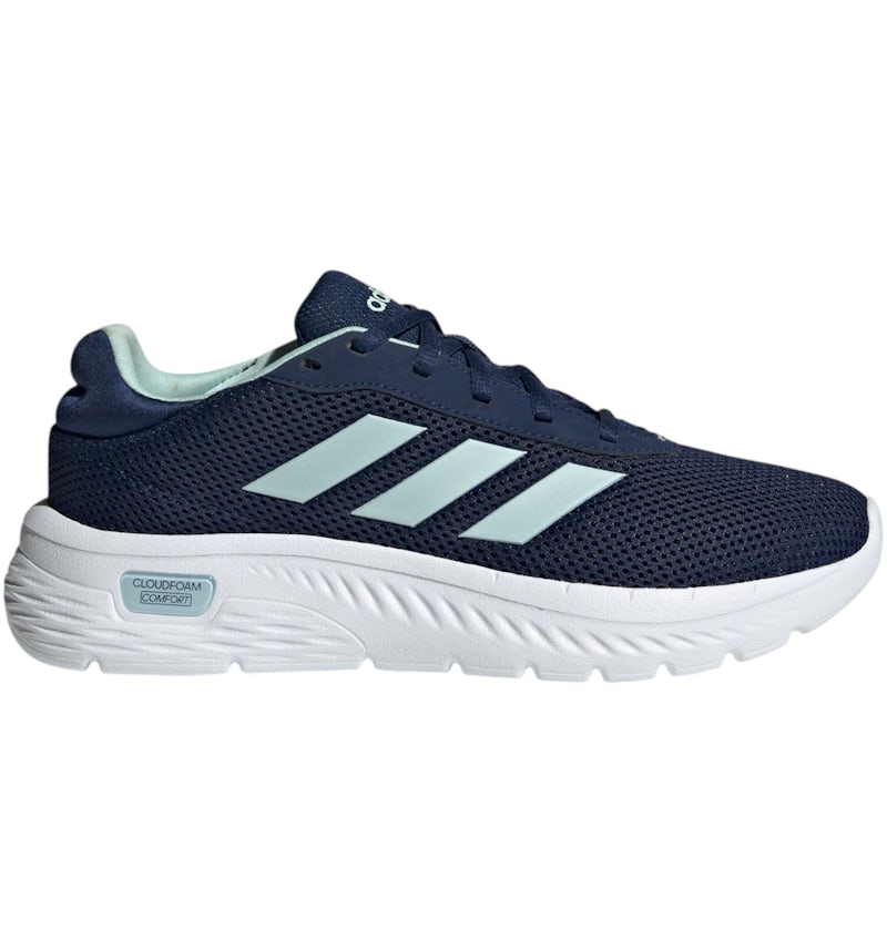 adidas Cloudfoam Comfy Dark Blue Halo Mint Cloud White (Women's) - IH6127 - US adidas Cloudfoam Comfy Dark Blue Halo Mint Cloud White (Women's) - IH6127 - US