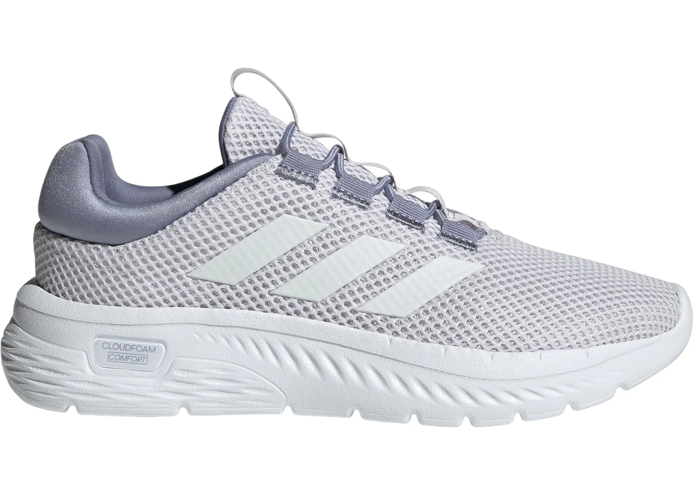 adidas Cloudfoam Comfy Dash Grey Cloud White Silver Violet