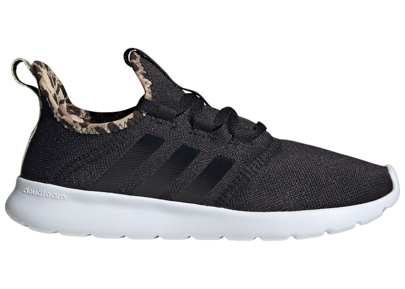 All black adidas cloudfoam women's online