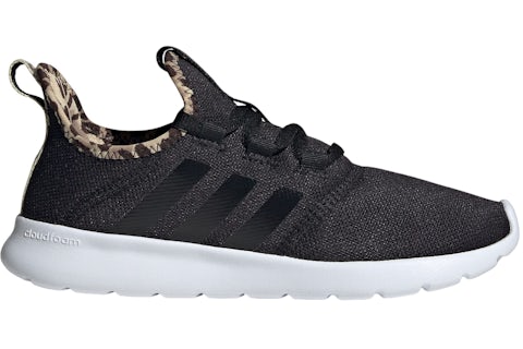 adidas Cloudfoam Pure Core Black Sandy Beige (Women's