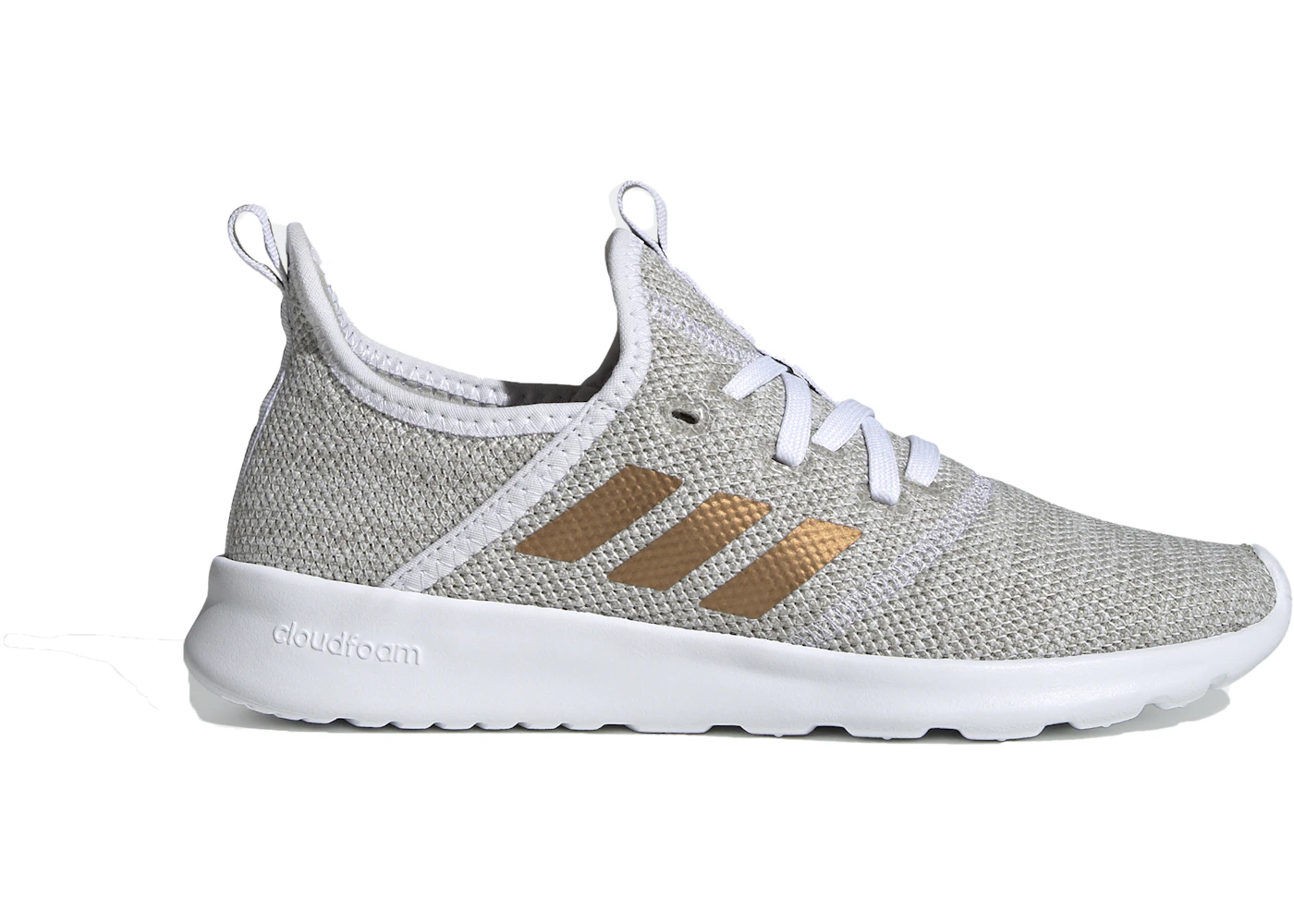 Adidas cloudfoam shoes grey Clearance