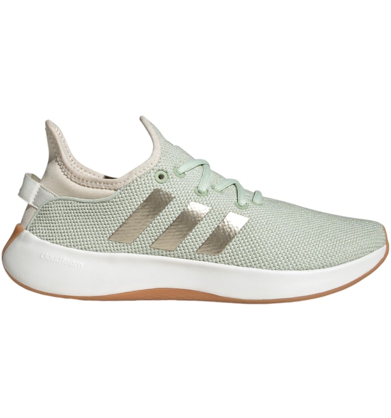 adidas Cloudfoam Pure Linen Green Linen Green Met. Wonder White (Women's) - JI4875 - US adidas Cloudfoam Pure Linen Green Linen Green Met. Wonder White (Women's) - JI4875 - US