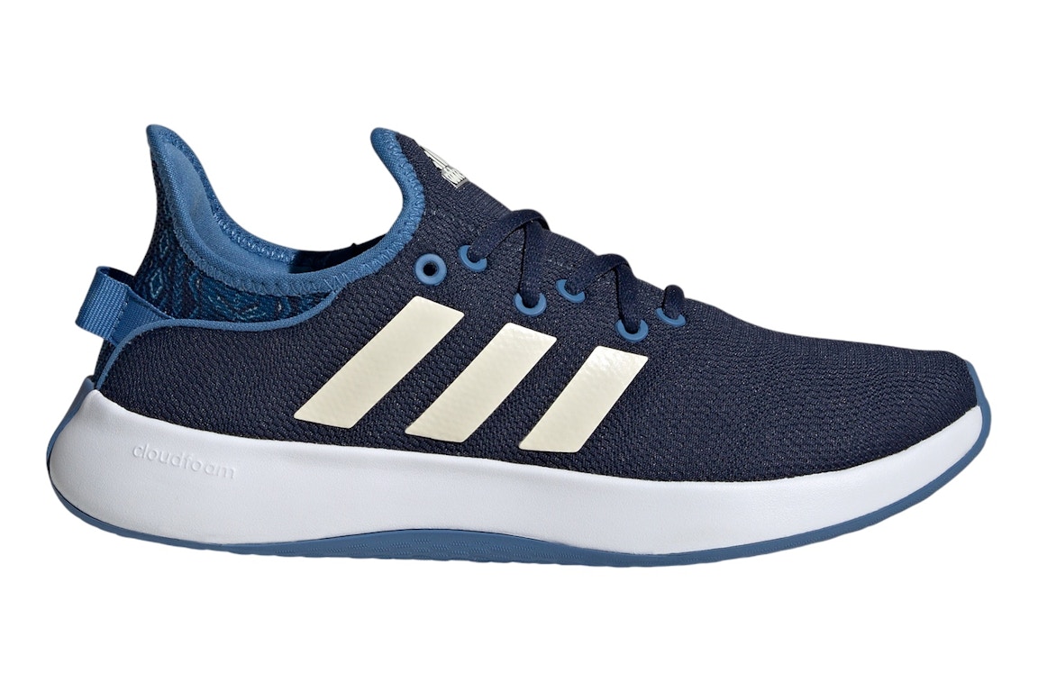 Pre-owned Adidas Originals Adidas Cloudfoam Pure Night Indigo Cream White Focus Blue (women's) In Night Indigo/cream White/focus Blue
