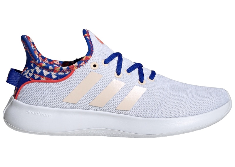 adidas Cloudfoam Pure SPW Cloud White Bliss Orange Bright Red Women s IE8525 US