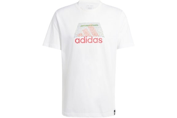adidas Codes Badge Of Graphic T-Shirt Bianco