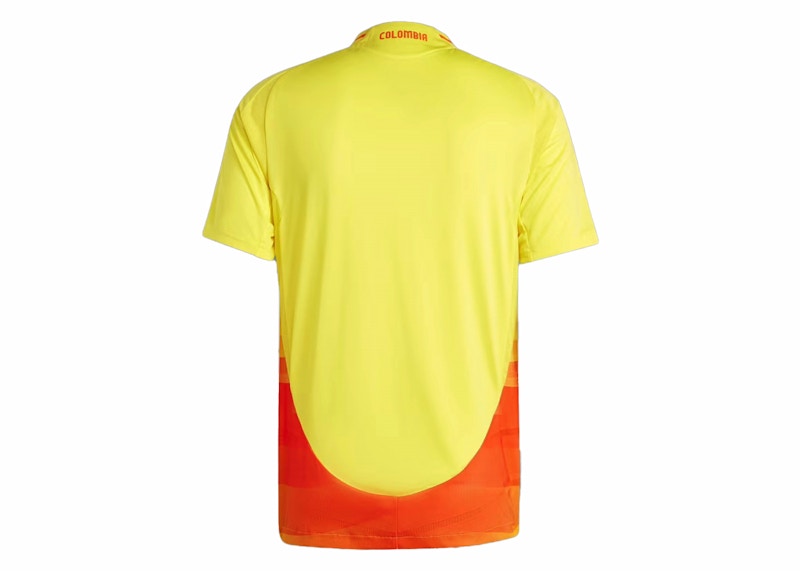 adidas Colombia 2024 Home Authentic Jersey Impact Yellow Men's SS24 US