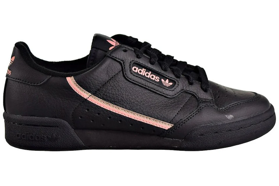 adidas Continental 80 Black Trace Pink (Women's)
