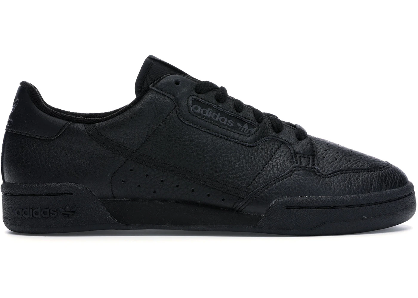 adidas Continental 80 Core Black Carbon Men's - BD7657 - US